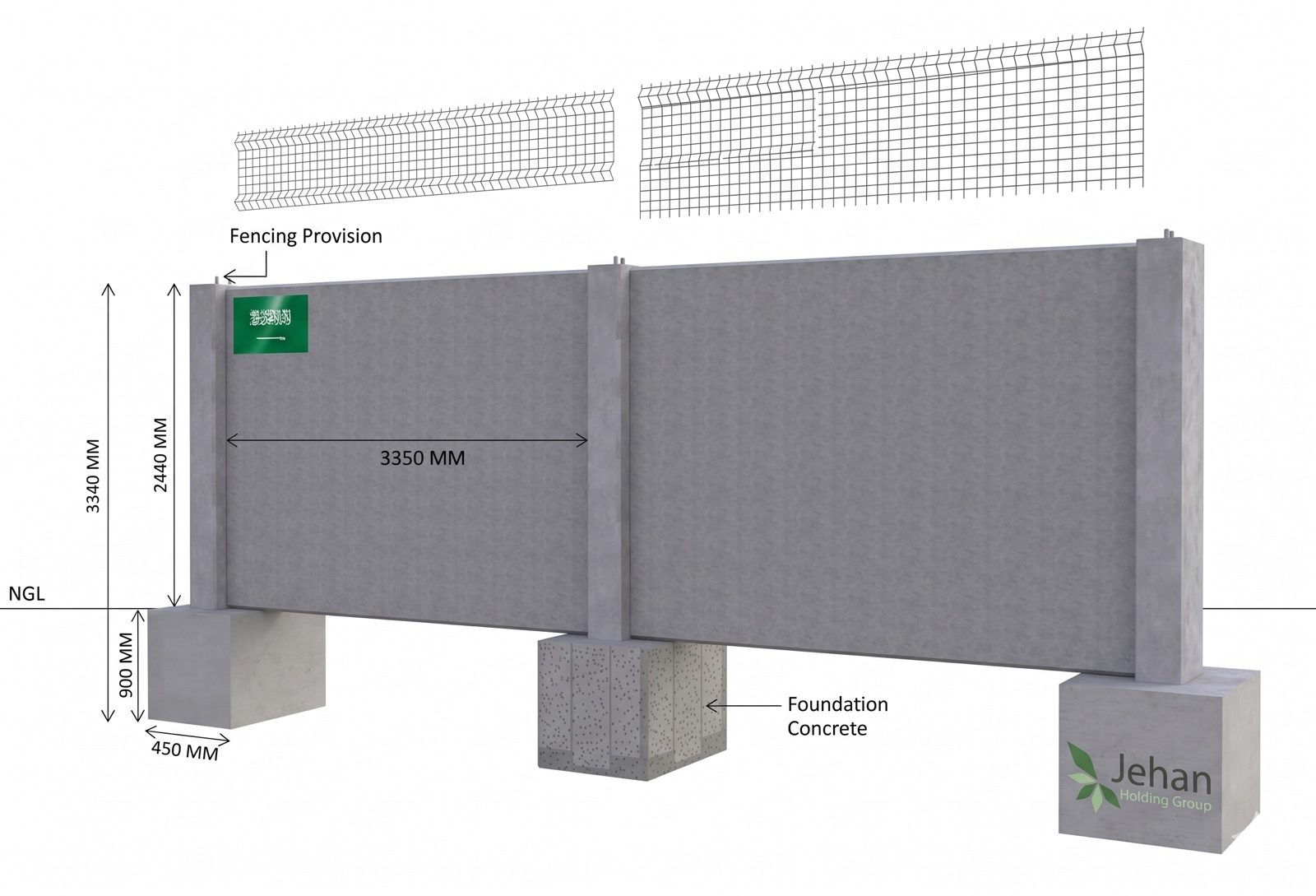 Boundary Wall System