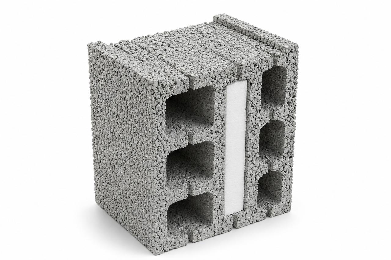 White Insulated Block (30cm)